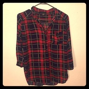 Plad shirt or cover up